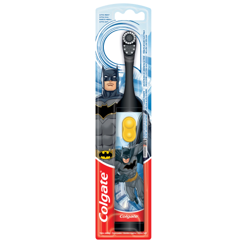 Colgate® Batman™ Extra Lágy Elemes Fogkefe          3 Éves Kortól